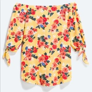 Off the shoulder blouse